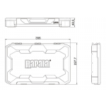 RAPALA   TACKLE TRAY 356